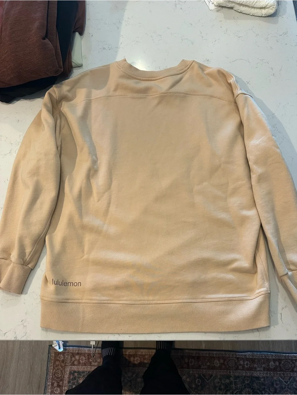 lululemon athletica Women's Crewneck Sweatshirt - Tan